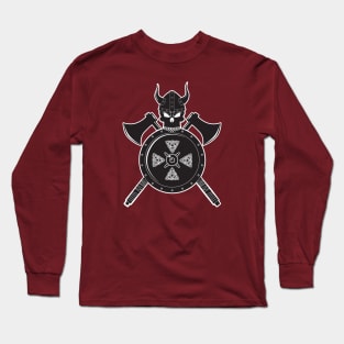 Viking Emblem Long Sleeve T-Shirt